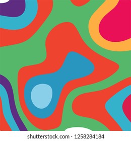 colorful papercut background