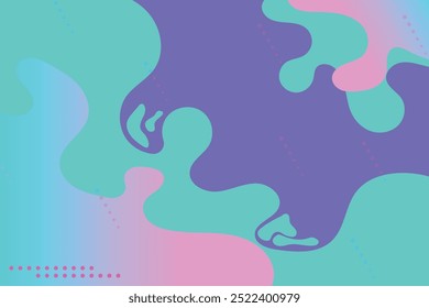 Diseño de concepto de fondo de papercut colorido