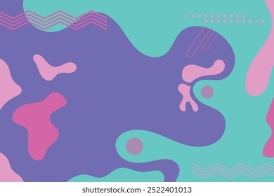 Diseño de concepto de fondo de papercut colorido