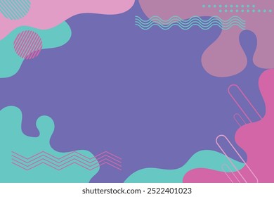 Diseño de concepto de fondo de papercut colorido