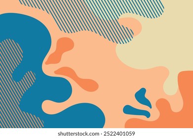 Colorful Papercut Background Concept Design
