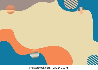 Diseño de concepto de fondo de papercut colorido