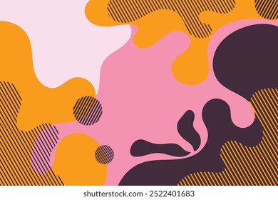 Bunte Papercut Hintergrund Konzept Design
