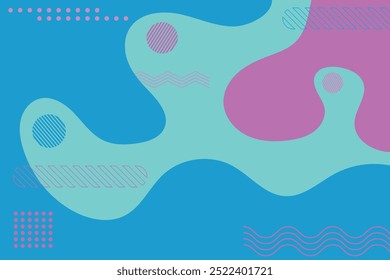 Colorful Papercut Background Concept Design