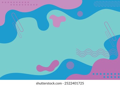 Diseño de concepto de fondo de papercut colorido