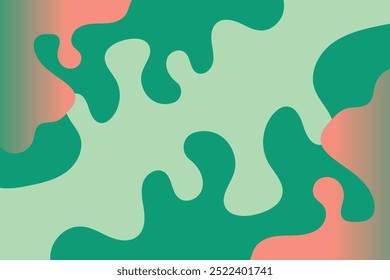 Diseño de concepto de fondo de papercut colorido