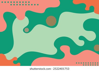 Diseño de concepto de fondo de papercut colorido