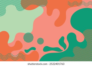 Colorful Papercut Background Concept Design