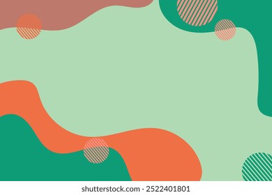 Colorful Papercut Background Concept Design