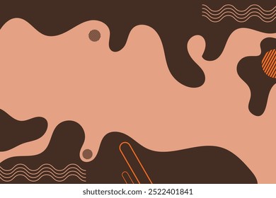 Diseño de concepto de fondo de papercut colorido