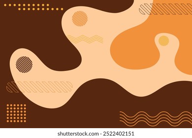 Diseño de concepto de fondo de papercut colorido