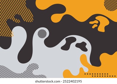 Diseño de concepto de fondo de papercut colorido
