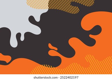 Colorful Papercut Background Concept Design