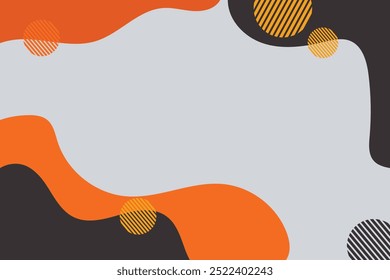 Diseño de concepto de fondo de papercut colorido