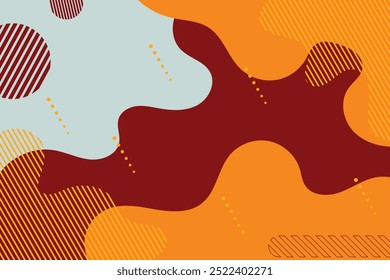 Colorful Papercut Background Concept Design