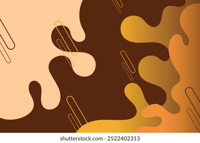 Diseño de concepto de fondo de papercut colorido