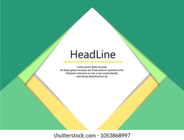 Colorful papers background. design Vector illustration.