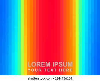colorful parallel lines background | abstract vibrant geometric rainbow pattern | trendy illustration for theme template fabric wrapping paper or presentation concept design
