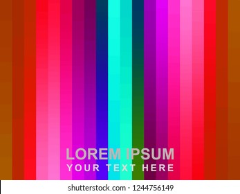 colorful parallel lines background | abstract vibrant geometric rainbow pattern | trendy illustration for theme template fabric wrapping paper or presentation concept design
