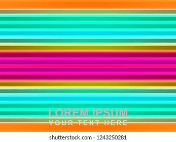colorful parallel speed lines background | abstract vibrant geometric rainbow pattern | elegant illustration for template wallpaper artwork poster or creative concept design
