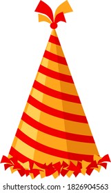 Colorful Party Hats for Party. EPS 10.