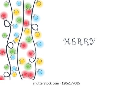 Colorful party lights vector background of decoration all event.