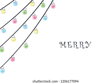 Colorful party lights vector background of decoration all event.