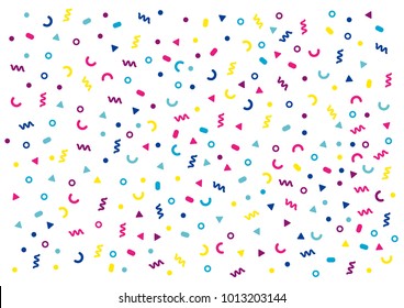 Colorful party pattern vector
