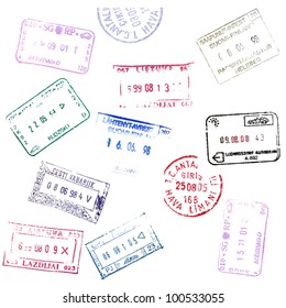 Norway Passport Stamp Images, Stock Photos & Vectors | Shutterstock