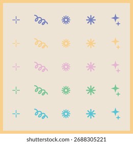 Diseño de fondo de patrón de confeti pastel colorido
