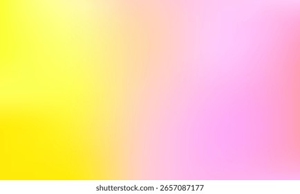 Fondo degradado pastel colorido con tonos amarillos, rosados y melocotón suaves que se mezclan suavemente. Ideal para el diseño creativo, el Web y el uso de arte digital.

