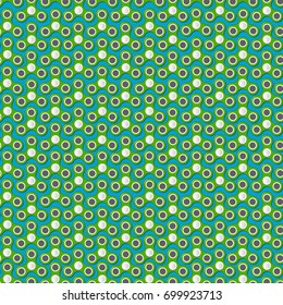 Colorful pastel hand spinners toy, seamless pattern background