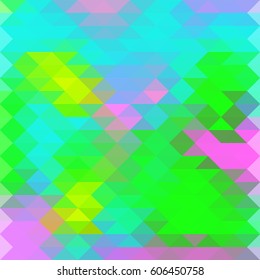 Colorful pastel mosaic background, vector, EPS 10