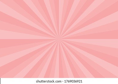 Colorful pastel sunburst abstract background, illustration, wallpaper, template. Wrap swirl stripes vintage style for montage, advertising your business, project or product. Star burst holiday-vector