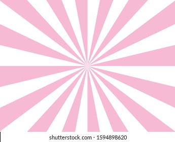 Pink Sunburst Abstract Background Stock Illustration 1244980474 ...