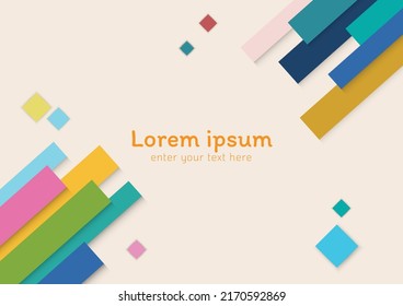 colorful pattern abstract background. Vector background.