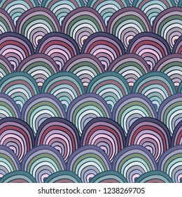 Colorful pattern with abstract fishscales. Can be used for desktop wallpaper or poster,for pattern fills, surface textures, web page backgrounds, textile and more