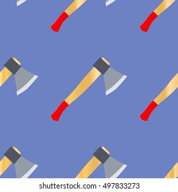 Colorful pattern. Axes on blue background