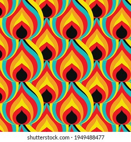 colorful pattern background design vector eps.10