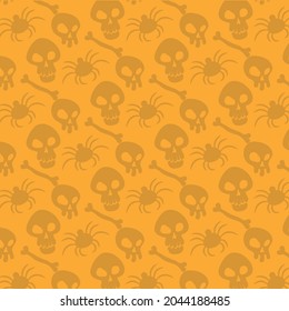 Colorful pattern background for the holiday halloween - Vector