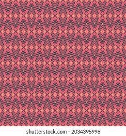 Patrón colorido para los fondos y el diseño. Resumen del patrón de rhombus geométrico negro y rosa.