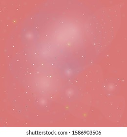 Colorful Pattern with blurry stars.