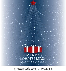 Colorful Pattern with Christmas Elements.Vector Background.