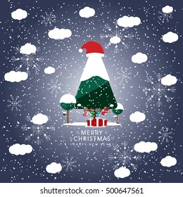 Colorful Pattern with Christmas Elements.Vector Background.