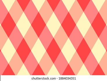 Colorful pattern created with rhombuses. Rhombus background. Abstract geometrical background, wall decoration,wallpaper,fabric,website. Multicolored.