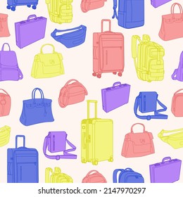 Colorful pattern Fashion bags, case diplomat, briefcase, backpack, bag banana, suitcase, tactical backpack