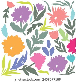 Patrón colorido de la flor, fondo abstracto de las flores del origami.style para los Anuncios, los estampados, la ropa, el Fondo de pantalla, los carteles, los Sitios web, el diseño en línea de la Ilustración vectorial y la idea creativa, eps10.