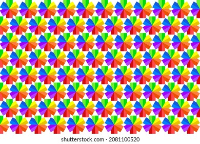 Colorful pattern geometric ready to use.