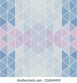Colorful pattern of geometric shapes. Triangle texture. Geometric retro background. place for your text on the top. Colorful mosaic triangle banner.