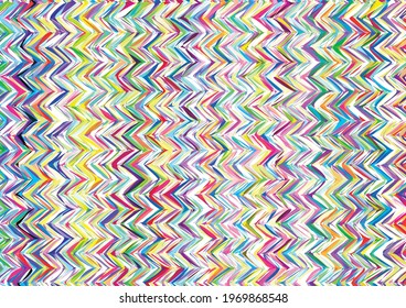 Colorful pattern like a coarsely woven knit